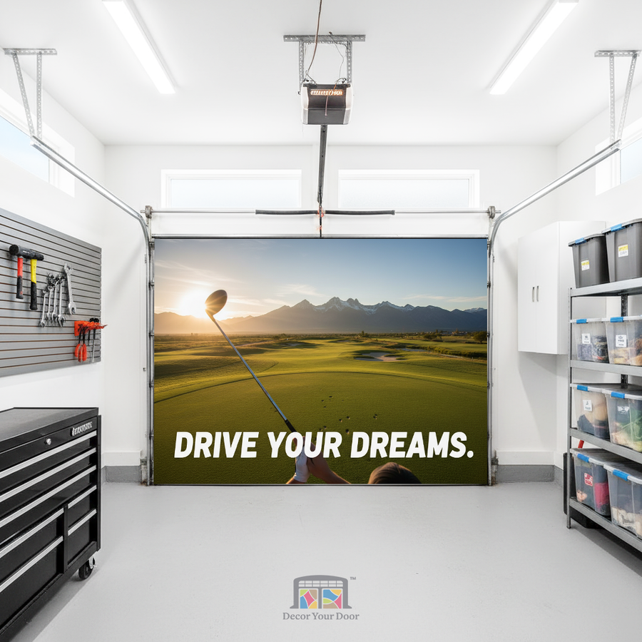 Ready to Swing - Interior Garage Door Cover