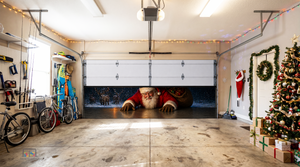 Santa’s Midnight Arrival – Interior Garage Door Cover