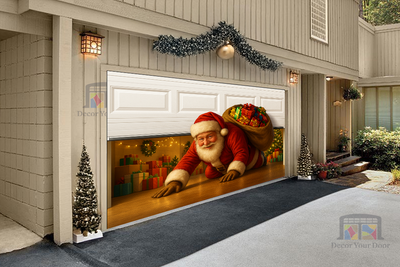 Santa’s Great Escape – Garage Door Cover