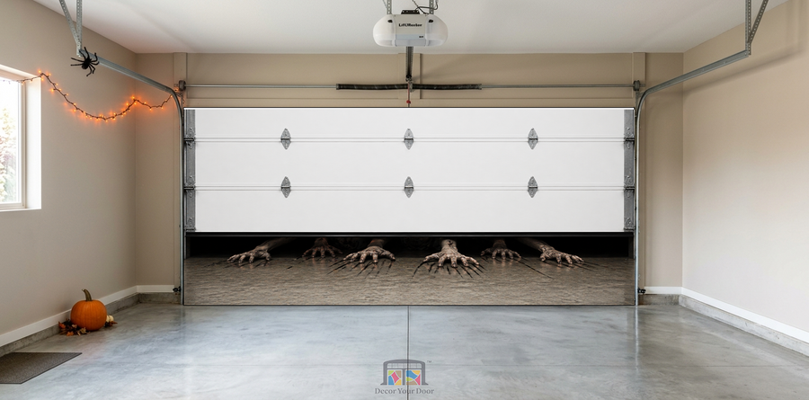 Scratching From Below – Interior Garage Door Cover