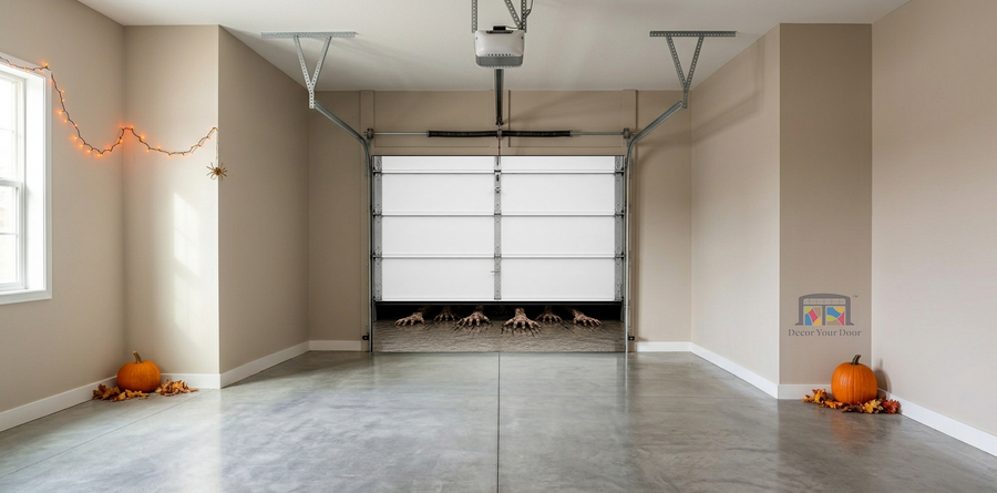 Scratching From Below – Interior Garage Door Cover