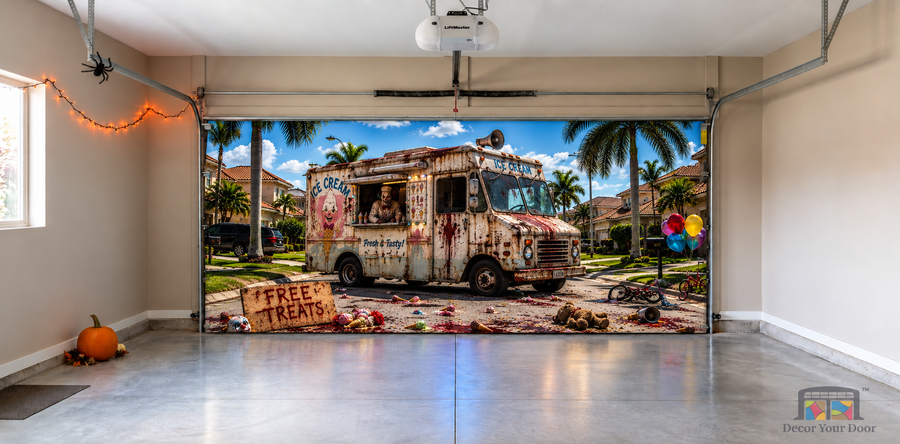 Sweet Tooth Nightmare - Interior Garage Door Cover