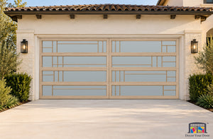 Ash Shoji Serenity Printed Garage Door Cover
