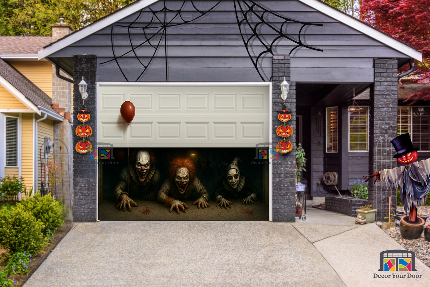 The Circus of Nightmares - Garage Door Cover