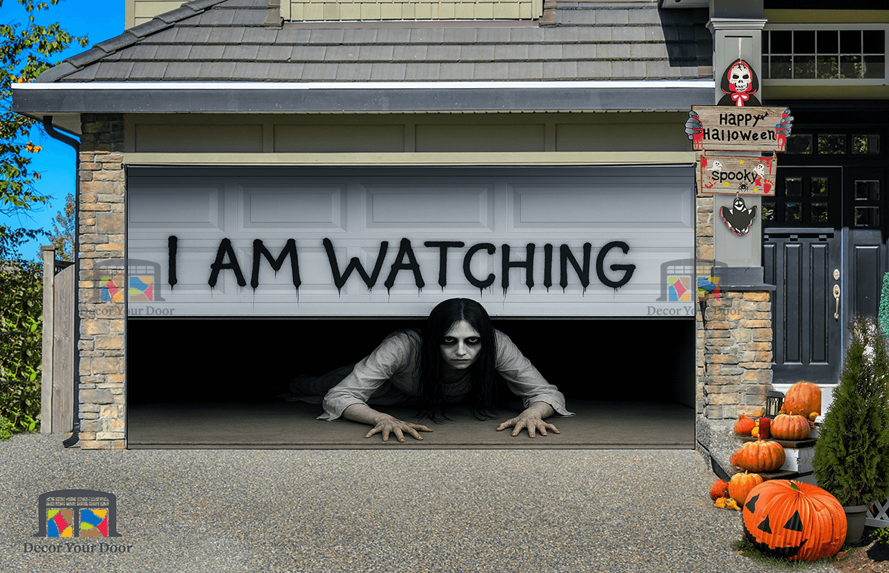 The Watcher – Garage Door Cover