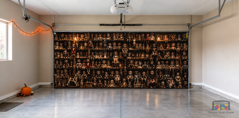 The Doll Collector’s Nightmare - Interior Garage Door Cover
