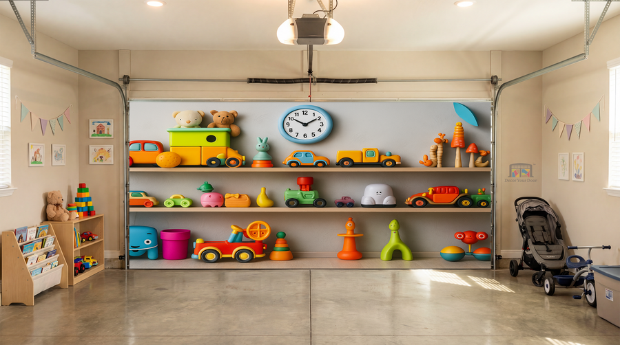 Toy Wonderland Wall – Interior Garage Door Cover