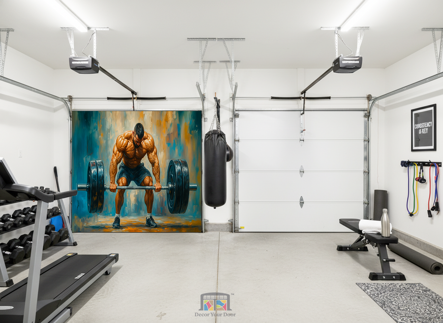 Unbreakable Lift – Deadlift Power Garage Door Cover