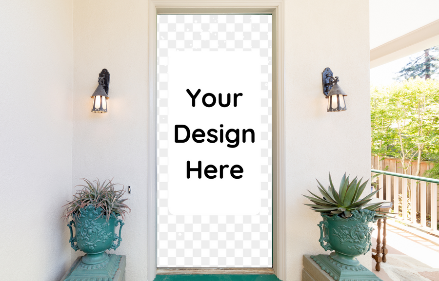 Custom Front Door Cover