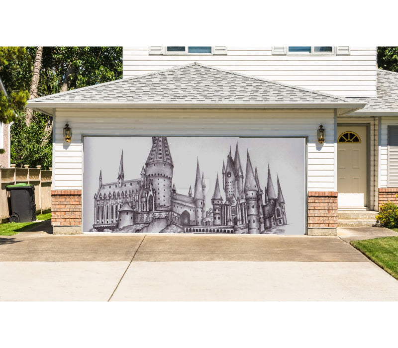 Custom Double Garage Door Cover