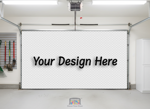 Custom Interior Double Garage Door Cover