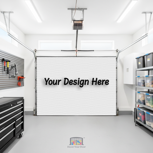 Custom Interior Single Garage Door Cover