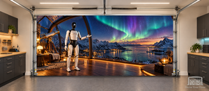 AGIBOT Aurora Stargazer — Interior Garage Door Cover