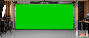 Chroma Studio Green — Interior Garage Door Cover
