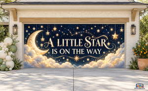 A Little Star Is On The Way Garage Door Cover