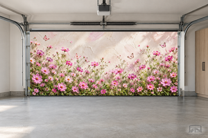 Blossom Charm | Interior Garage Door Cover