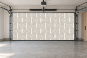 Boho Arches Harmony | Interior Garage Door Cover