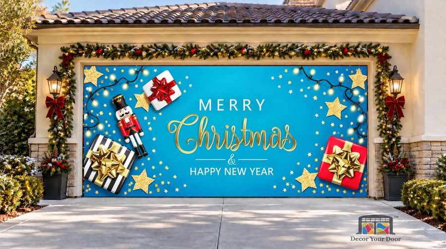 125 - Blue Nutcracker and Gifts — 01 - Two Car Front