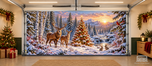 Enchanted Woodland Christmas – Christmas Interior Garage Door Cover