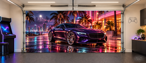 Chrome After Hours — Interior Garage Door Cover