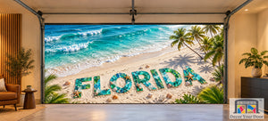 Florida Turquoise Shore | Interior Garage Door Cover