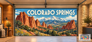 Colorado Springs Red Rock Majesty | Interior Garage Door Cover