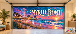 Myrtle Beach Boardwalk Electric | Interior Garage Door Cover