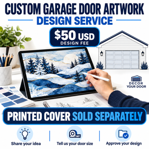 Custom Garage Door Artwork Design Service