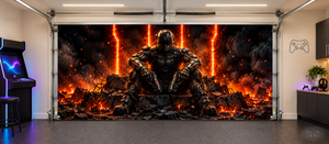 Cyber Sentinel — Interior Garage Door Cover
