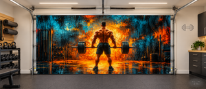 Fire Within — Interior Garage Door Cover