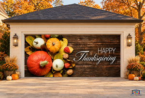 Glædelig Thanksgiving – overtræk til dobbeltgarage