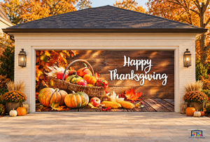 Høstvarme til Thanksgiving – garageportovertræk