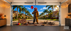Balloon Street Terror – Interior Garage Door Cover