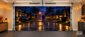 Michael Myers At The Driveway – Interior Garage Door Cover