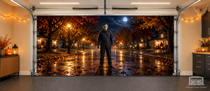 Midnight Watcher – Interior Garage Door Cover