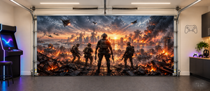 Last Stand Uprising — Interior Garage Door Cover