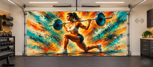 Lunge Power Motion — Interior Garage Door Cover