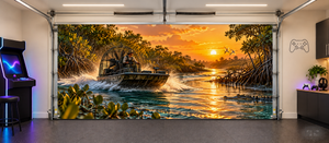 Mangrove Heat — Interior Garage Door Cover