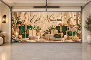 Emerald Gift Gallery Eid al-Fitr Interior Garage Door Cover