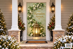 Jasmine Fanoos Welcome Ramadan Front Door Cover