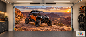 Canyon Runner — Interior Garage Door Cover
