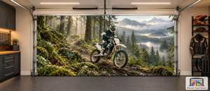 Pine Ridge Enduro — Interior Garage Door Cover