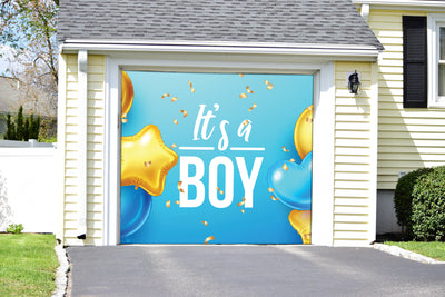 Its A Boy Garage Door - Decor-Your-Door
