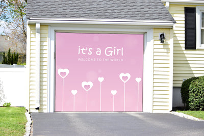 Its A Girl Garage Door - Decor-Your-Door