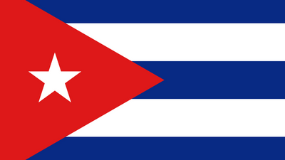 Cuba Flag Garage Door Cover