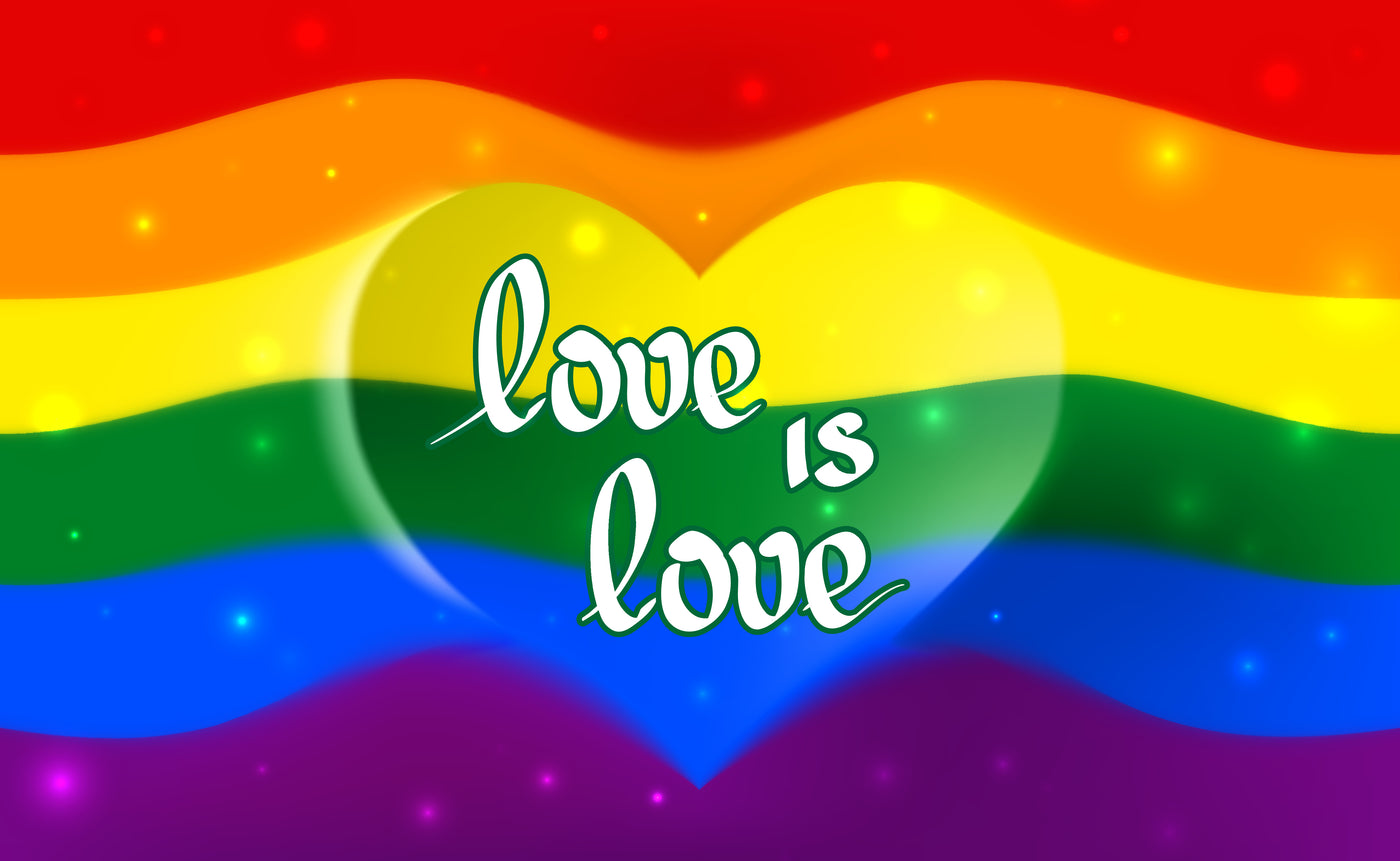 Love Is Love Pride Garage Door Cover