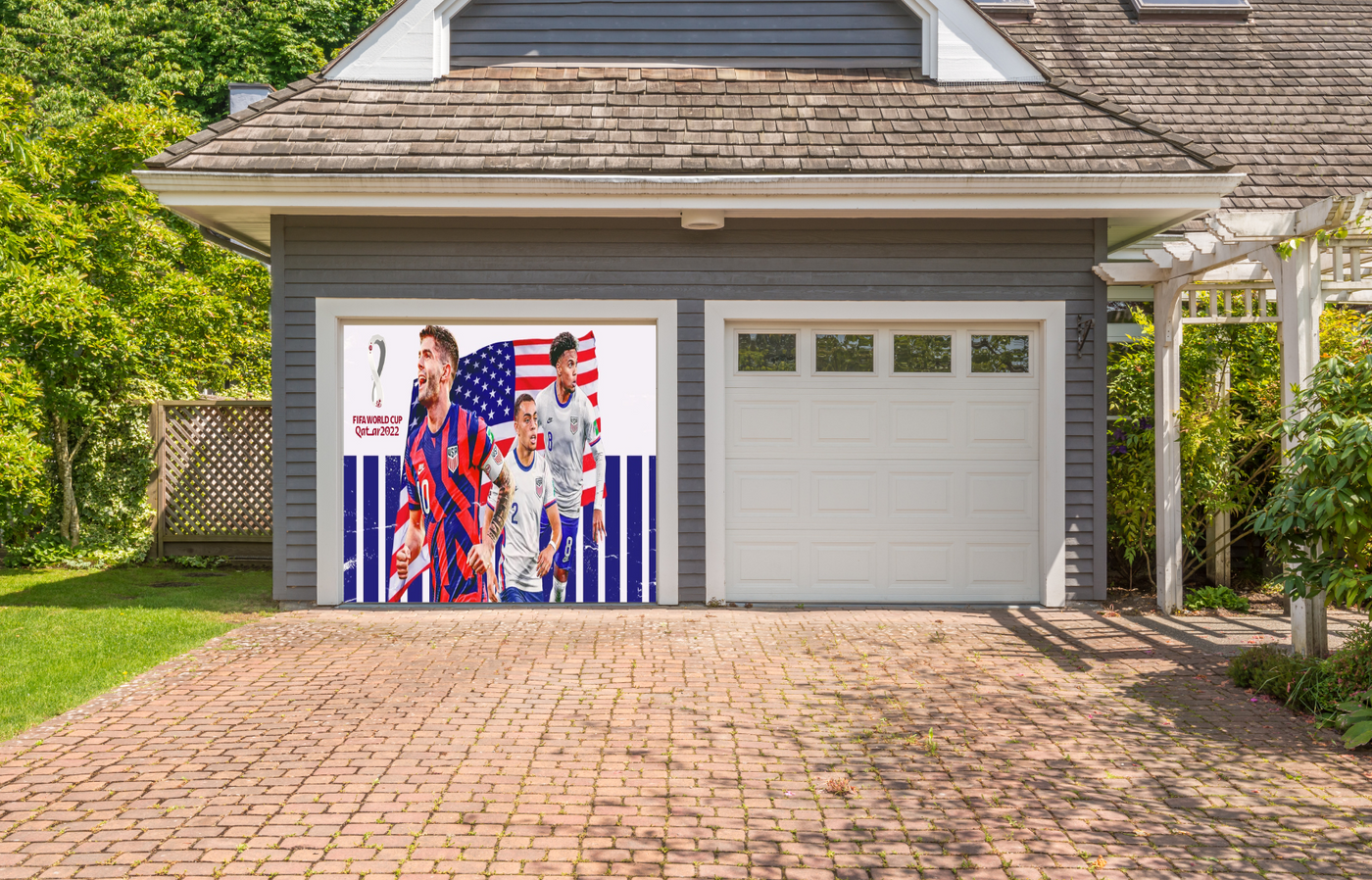 World Cup United States 2022 Garage Door Cover