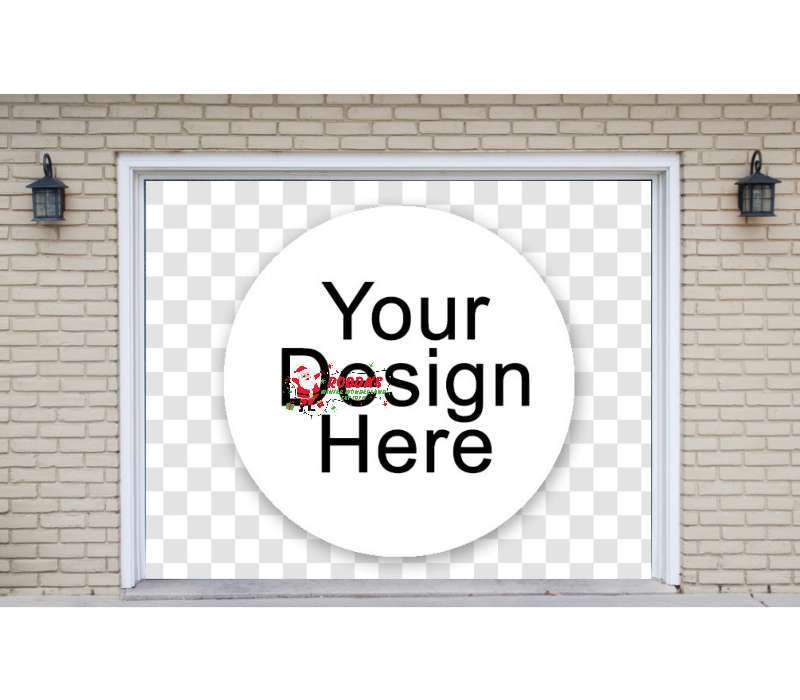 Custom Single Garage Door Cover