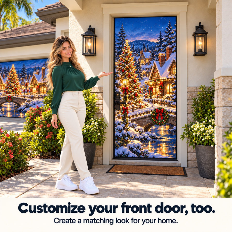 Customize your front door to match your garage
